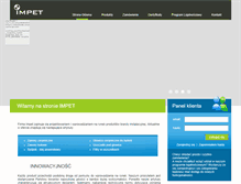Tablet Screenshot of impet.eu